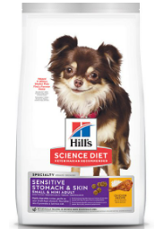Hill’s Science Diet Adult Sensitive Stomach and Skin Dog Food